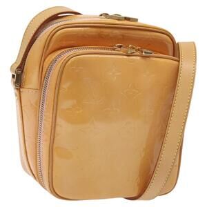 LOUIS VUITTON Monogram Vernis Wooster Bag Marshmallow Pink M91037